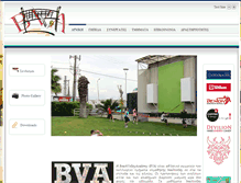 Tablet Screenshot of beachvolleyacademy.gr